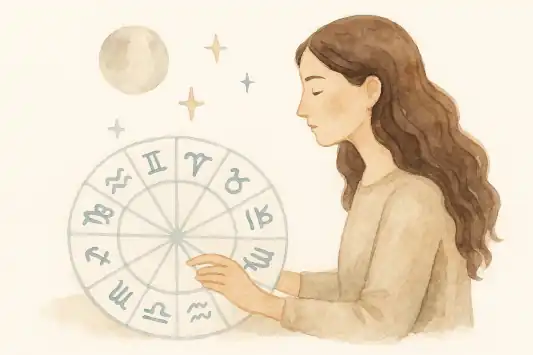 Lectura de carta natal y astrología terapéutica no-dual